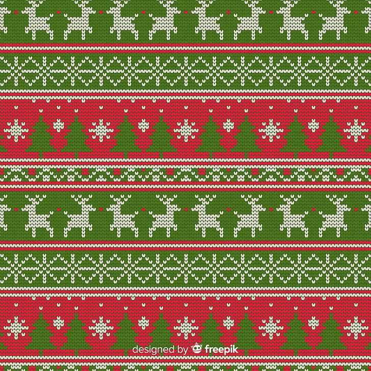 Knitted christmas sweater patterns