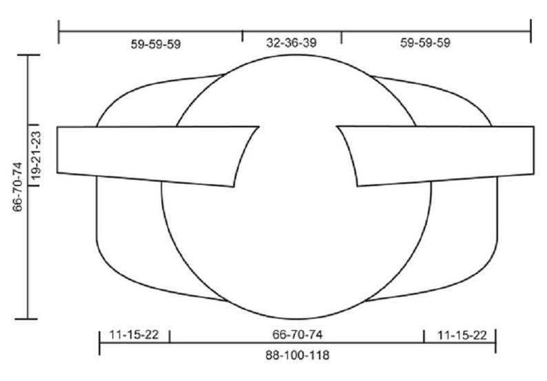 Knitted circular jacket pattern