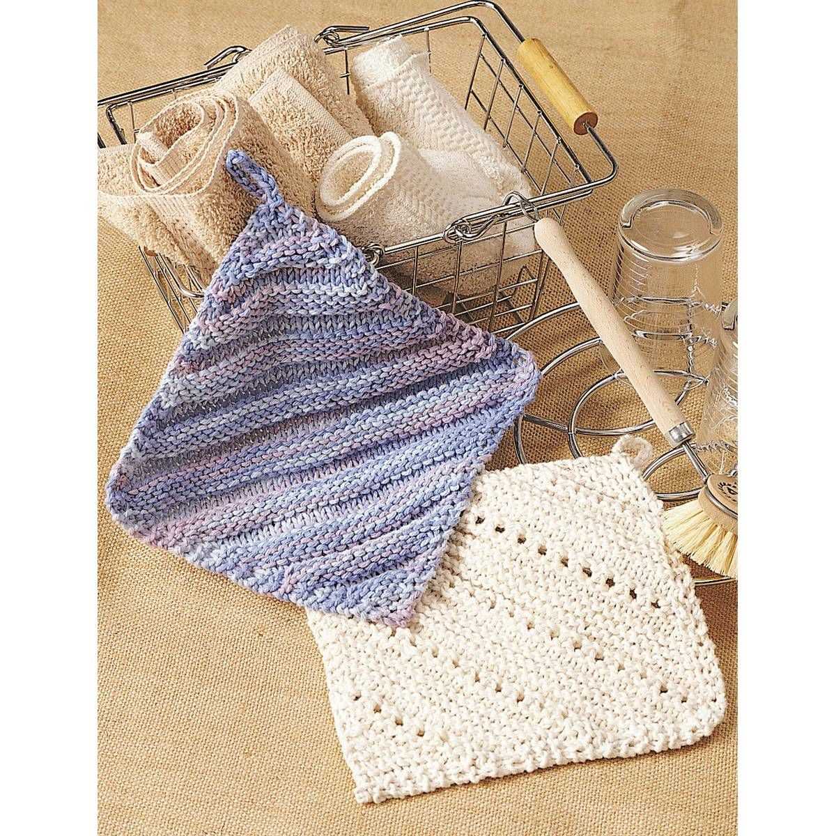Knitted dishcloths pattern free