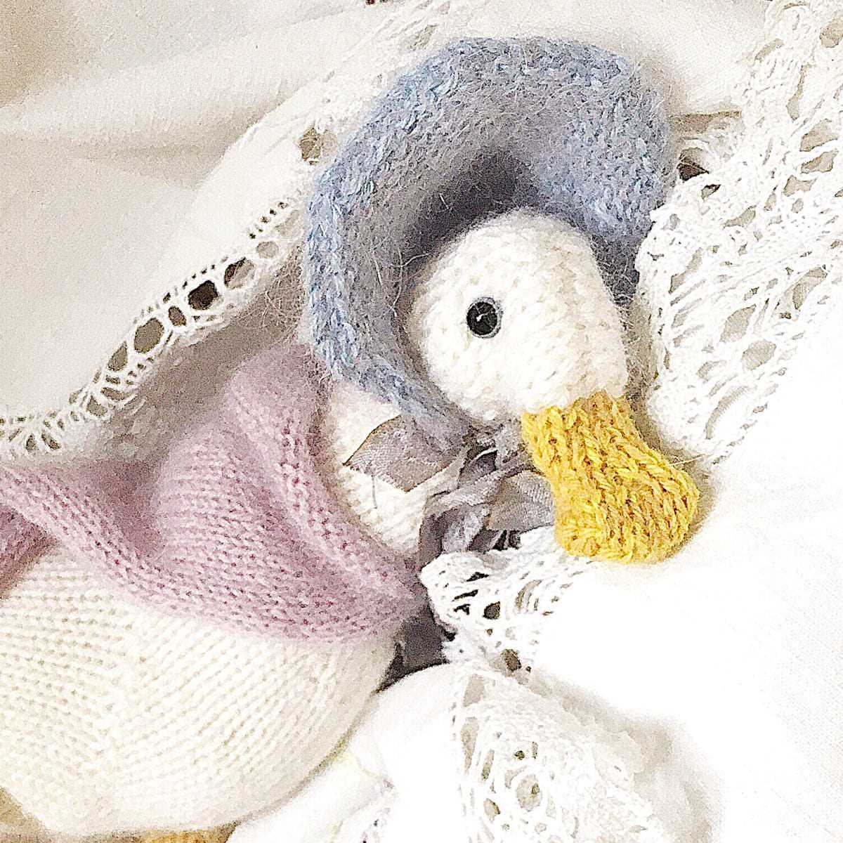 Knitted duck pattern free