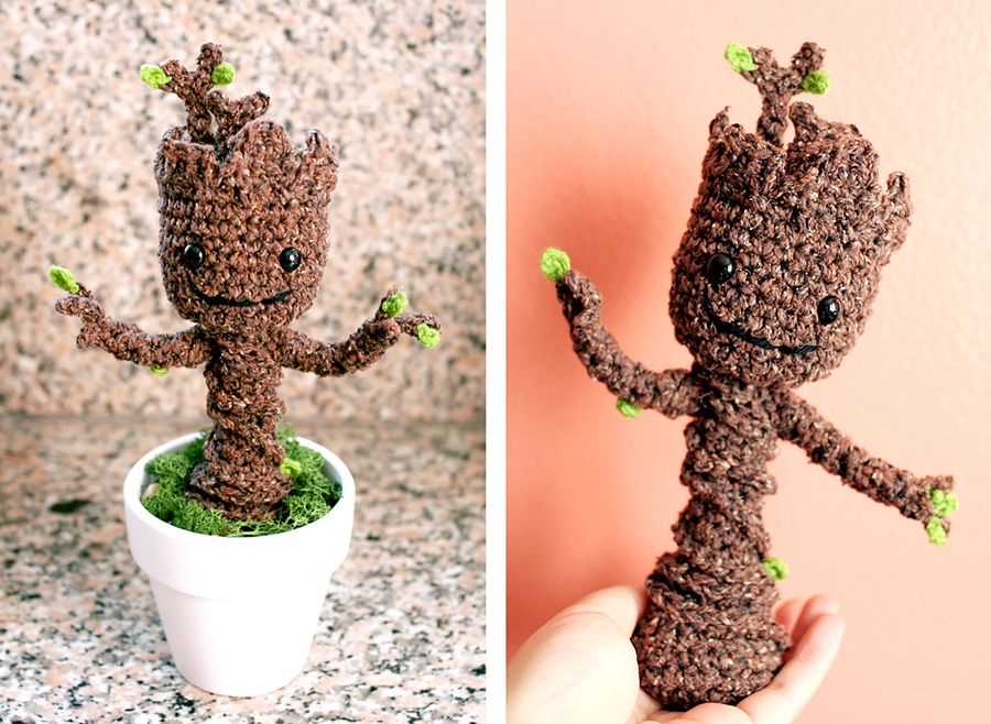 Knitted groot pattern