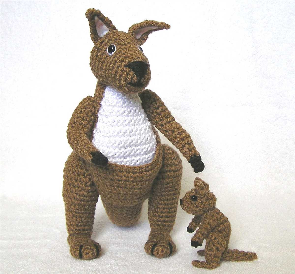 Knitted kangaroo pattern free