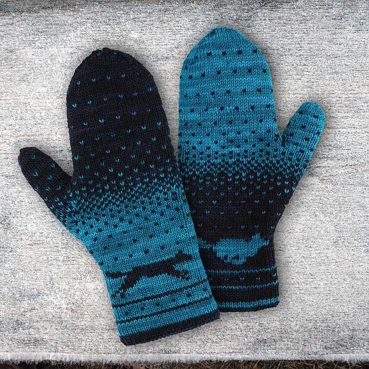 Knitted mitten pattern free