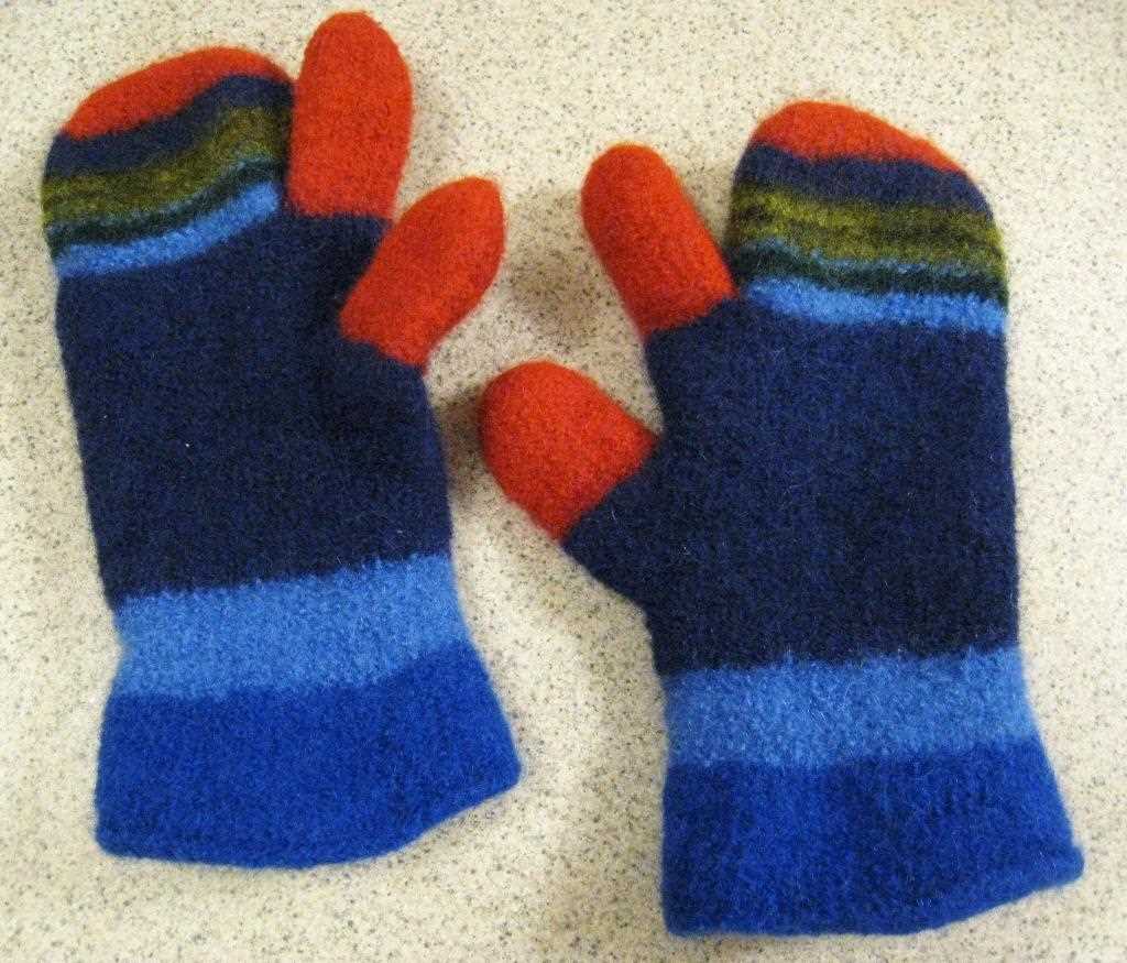 Knitted mitten pattern free