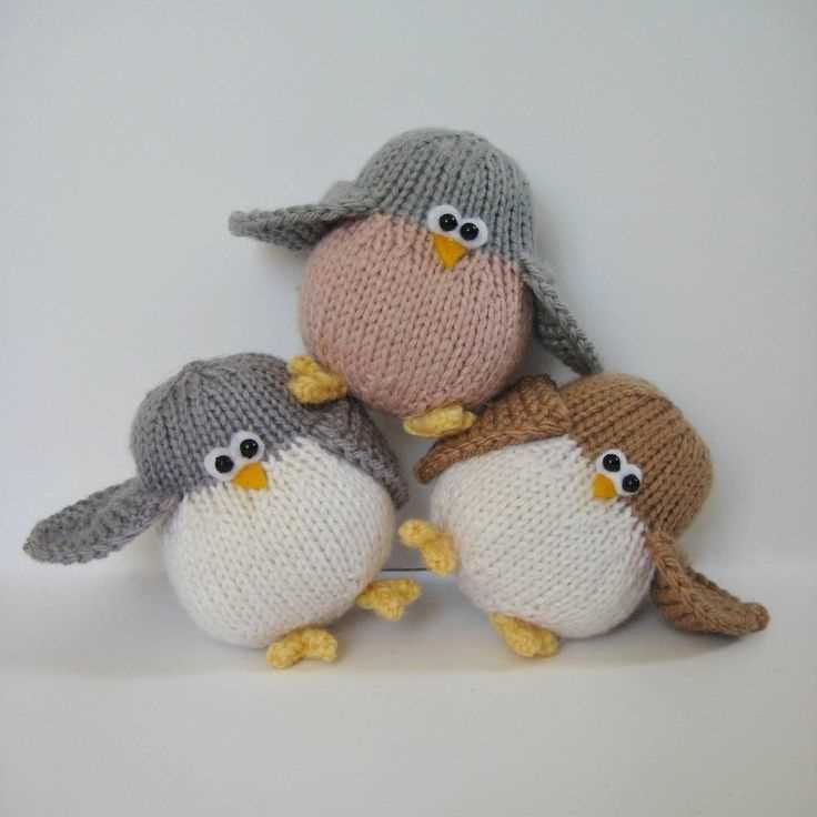 Knitted nest pattern