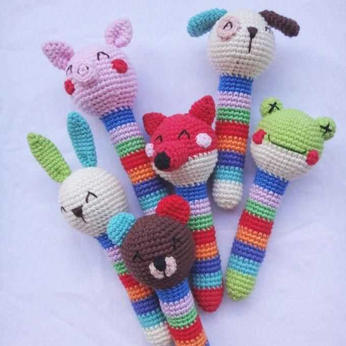Knitted rattle pattern free