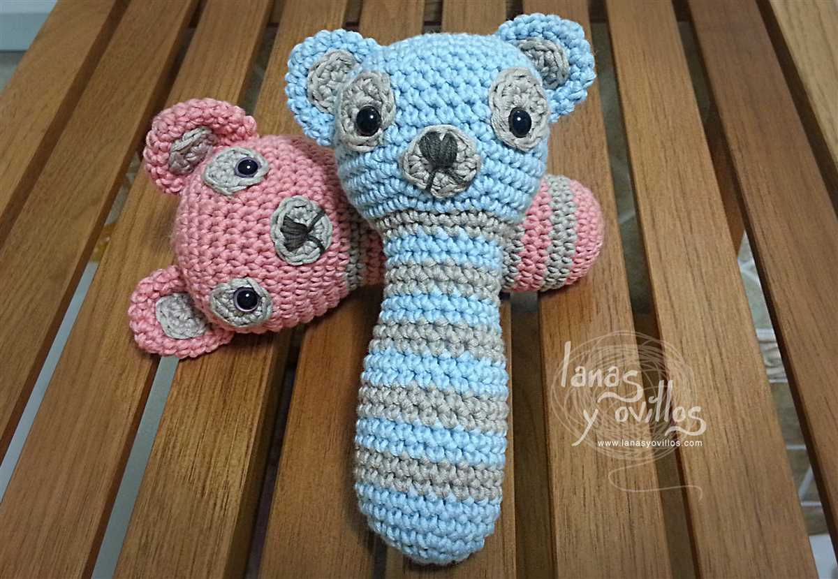 Knitted rattle pattern free