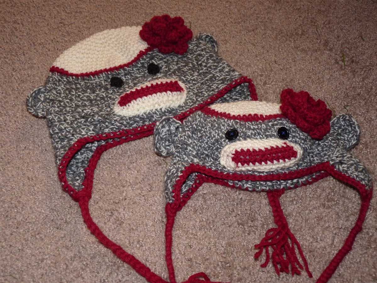 Knitted sock monkey pattern free