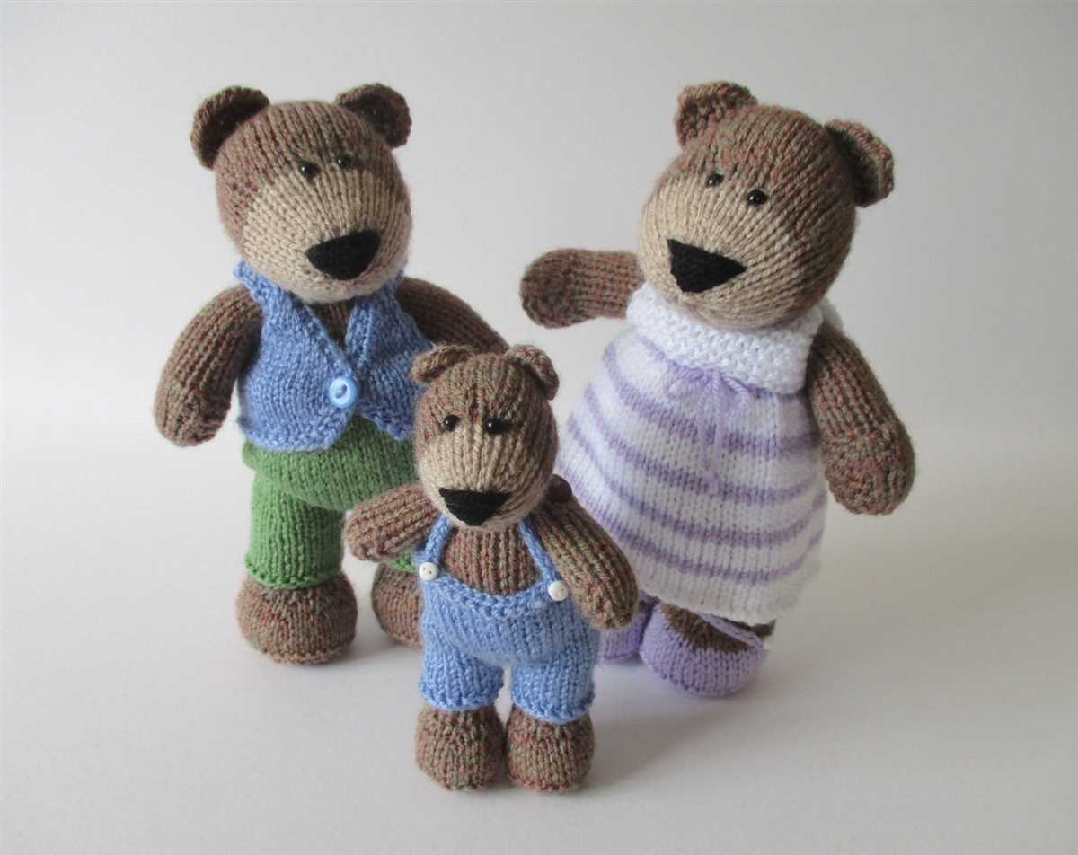 Knitted toy patterns