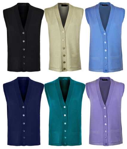 Knitted waistcoat ladies pattern