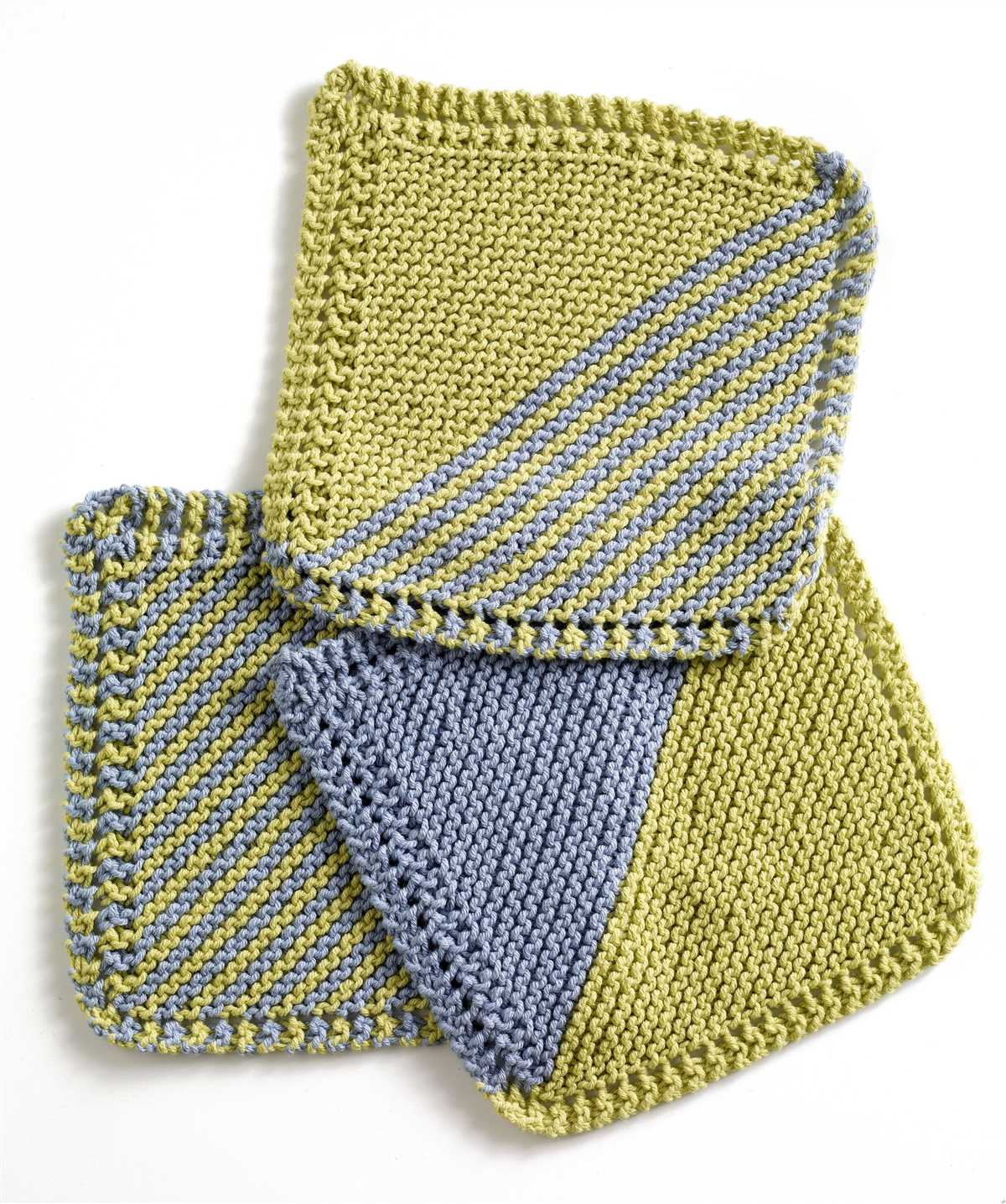 Knitted washcloths pattern