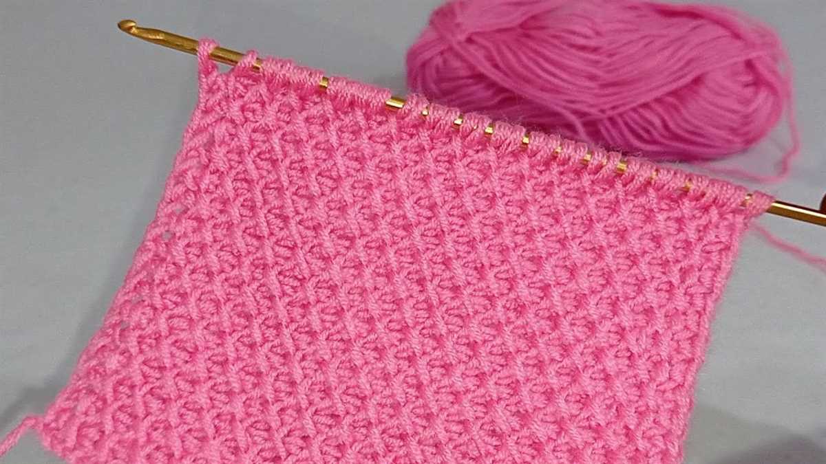 Knitting and crochet patterns for beginners
