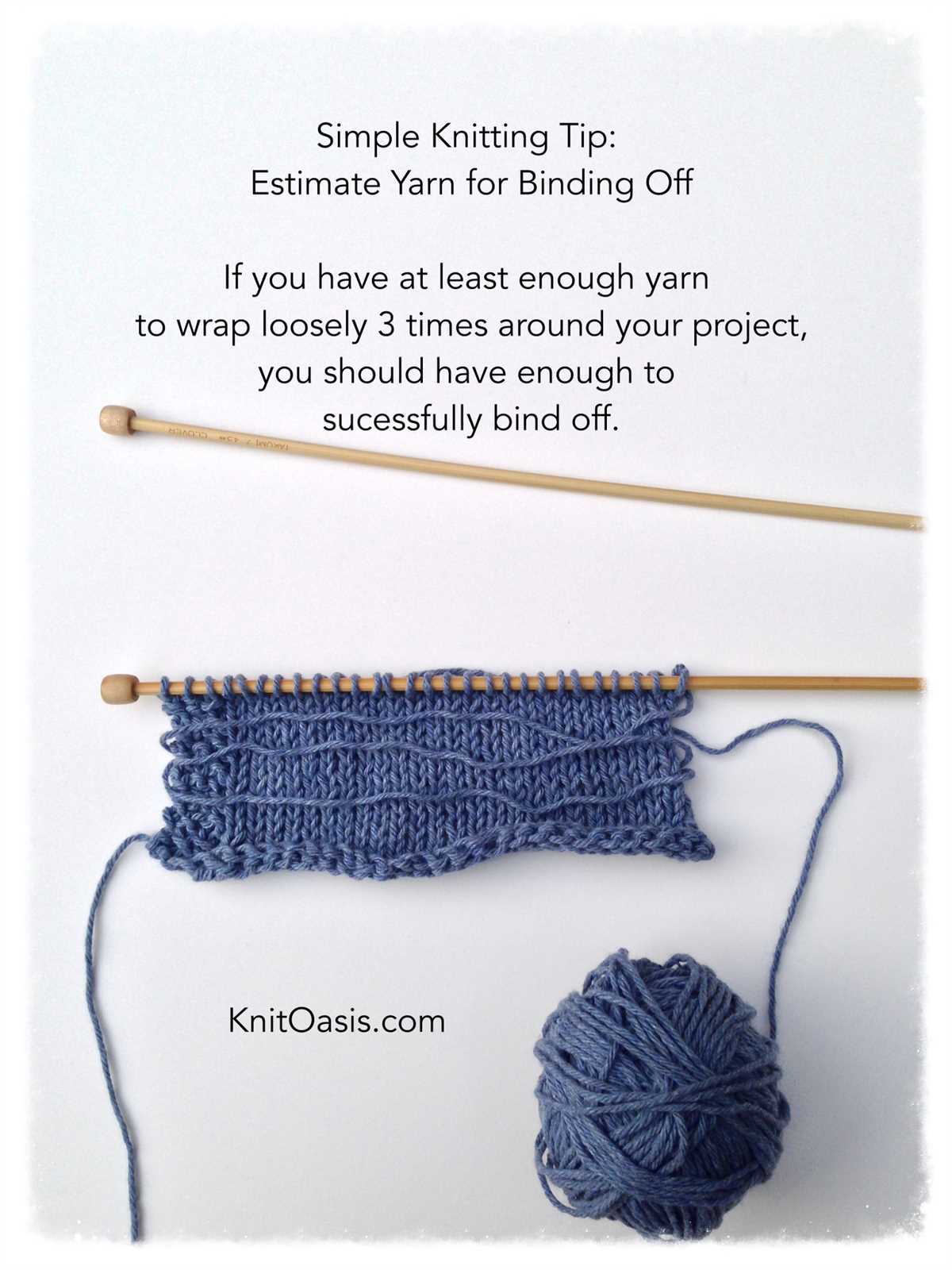 Knitting bind off in pattern
