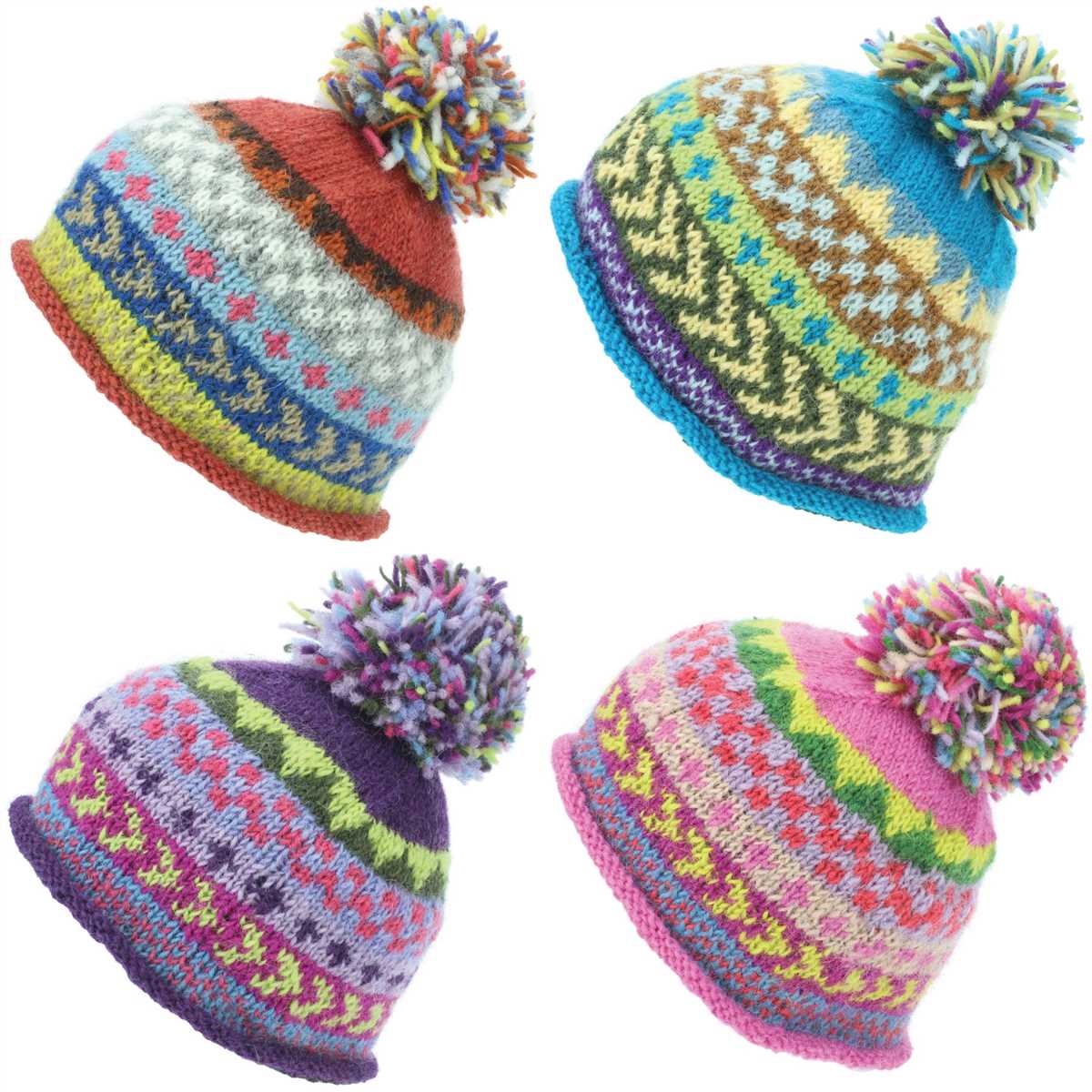 Knitting bobble hat pattern