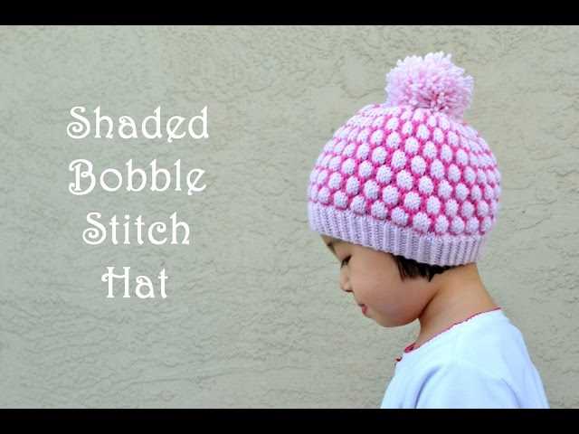 Knitting bobble hat pattern