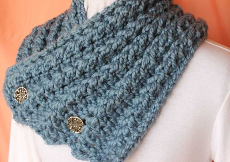 Knitting pattern cowl chunky yarn