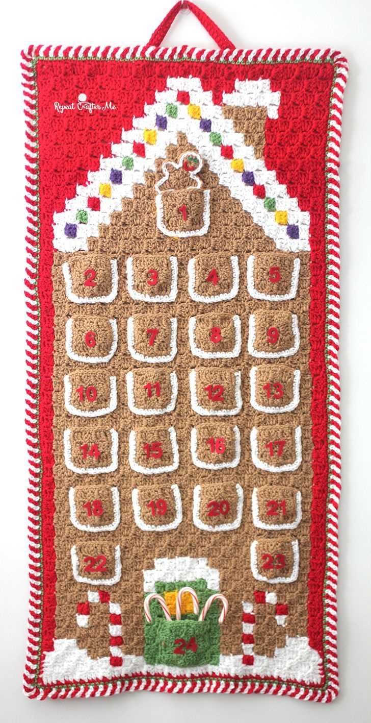 Knitting pattern for advent calendar