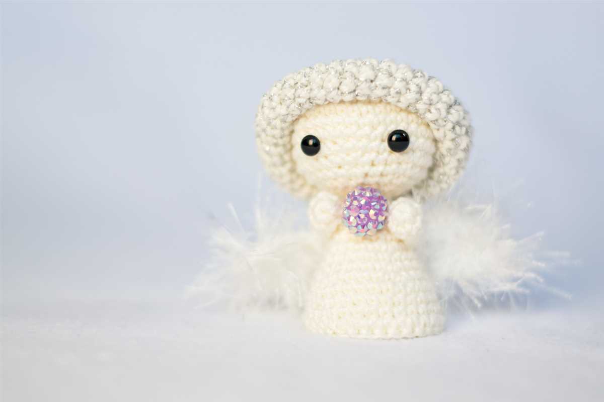 Knitting pattern for an angel