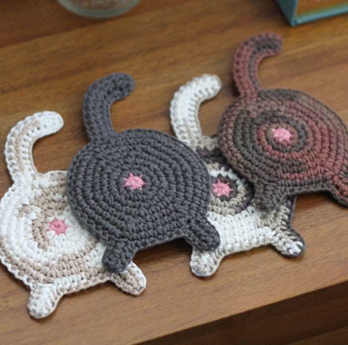 Knitting pattern for coasters