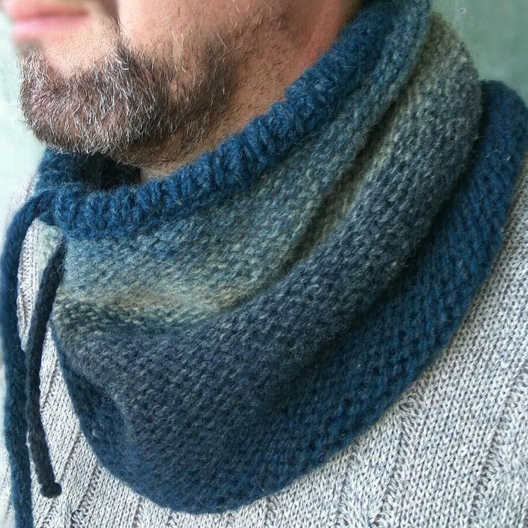 Knitting pattern for mens snood