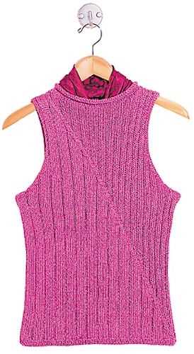 Knitting pattern for sleeveless pullover