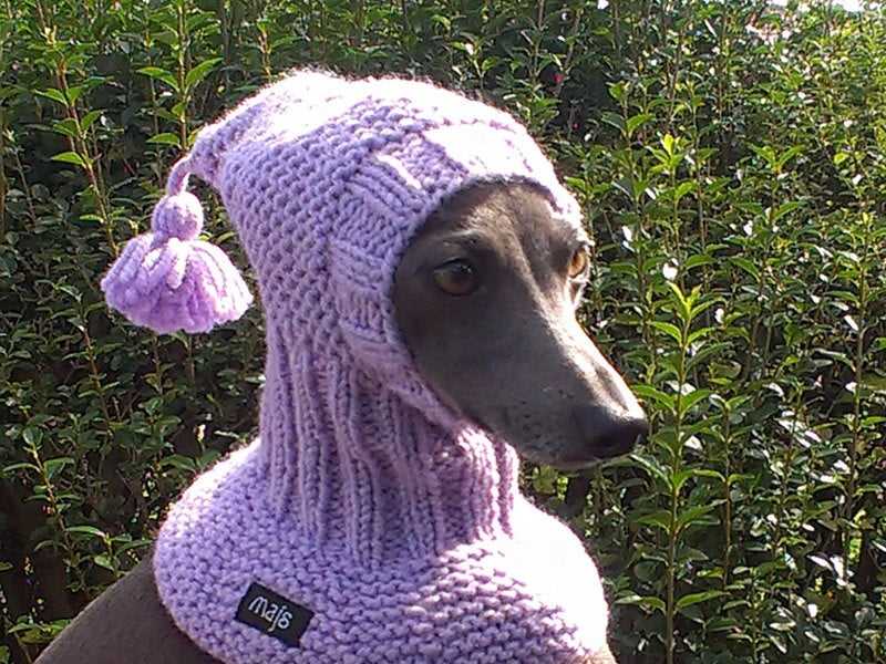 Knitting pattern for whippet snood