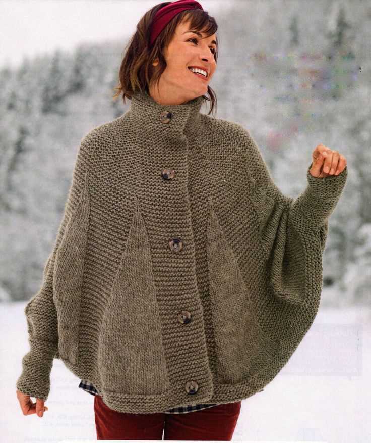Knitting pattern poncho