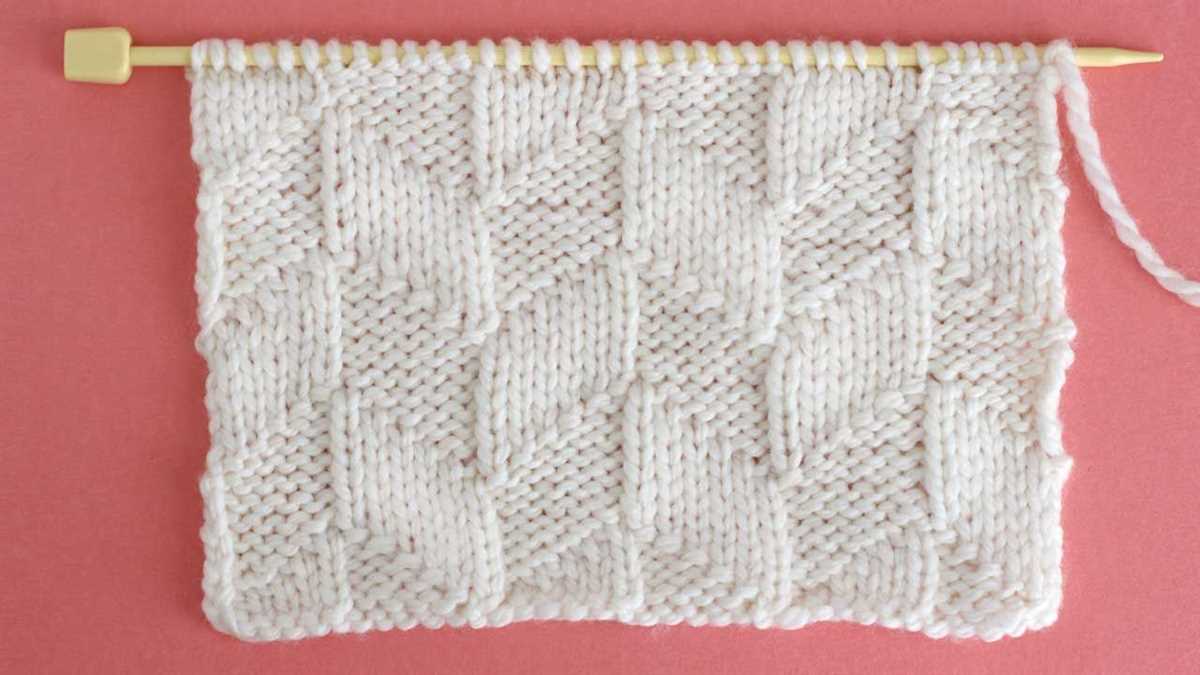 Knitting pattern tutorial videos
