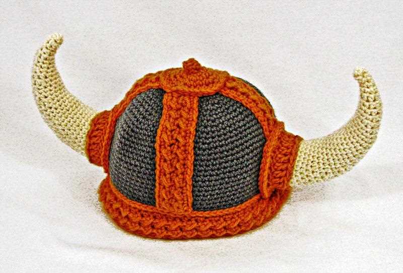 Knitting pattern viking helmet and beard