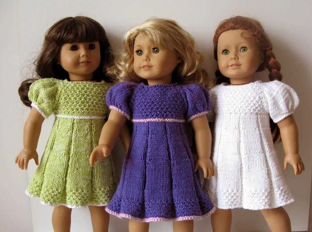 Knitting patterns for american doll clothes