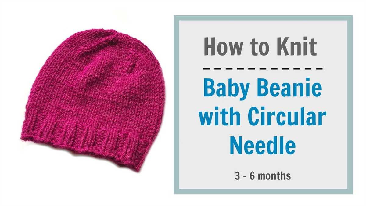 Knitting patterns for beanies with straight needles