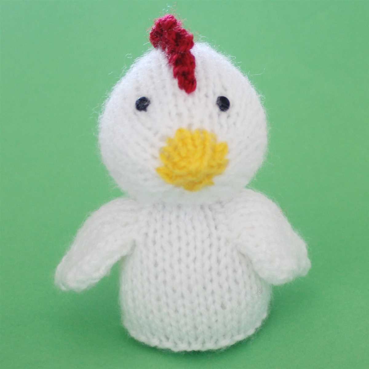 Knitting patterns for chickens