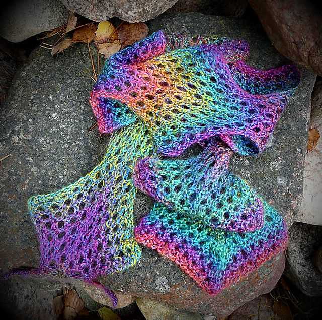 Knitting patterns for childrens scarves
