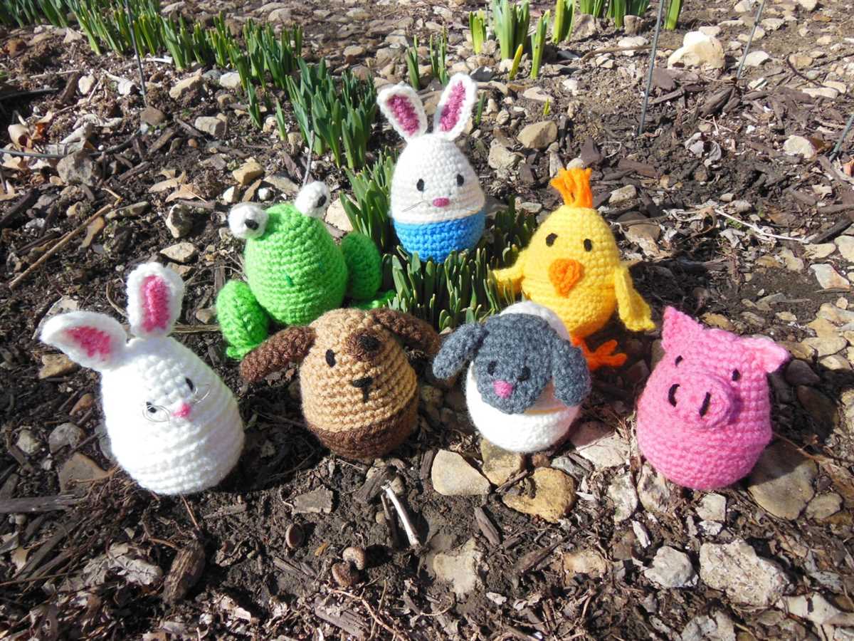 Knitting patterns for easter egg covers