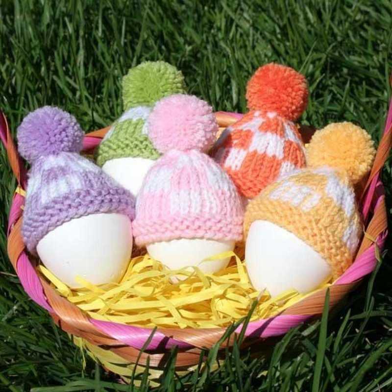 Knitting patterns for easter egg covers