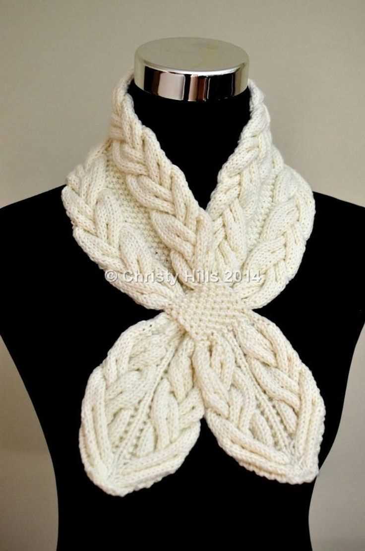 Knitting patterns for neck scarves