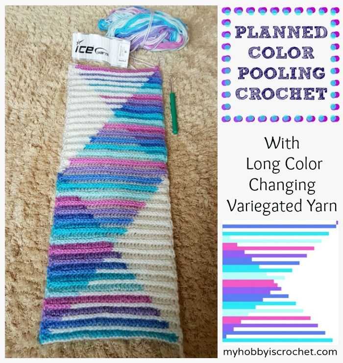 Knitting patterns for variegated yarn