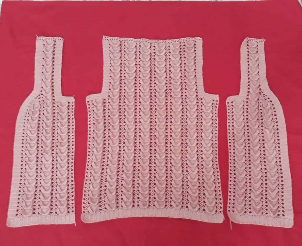 Knitting patterns vest tops