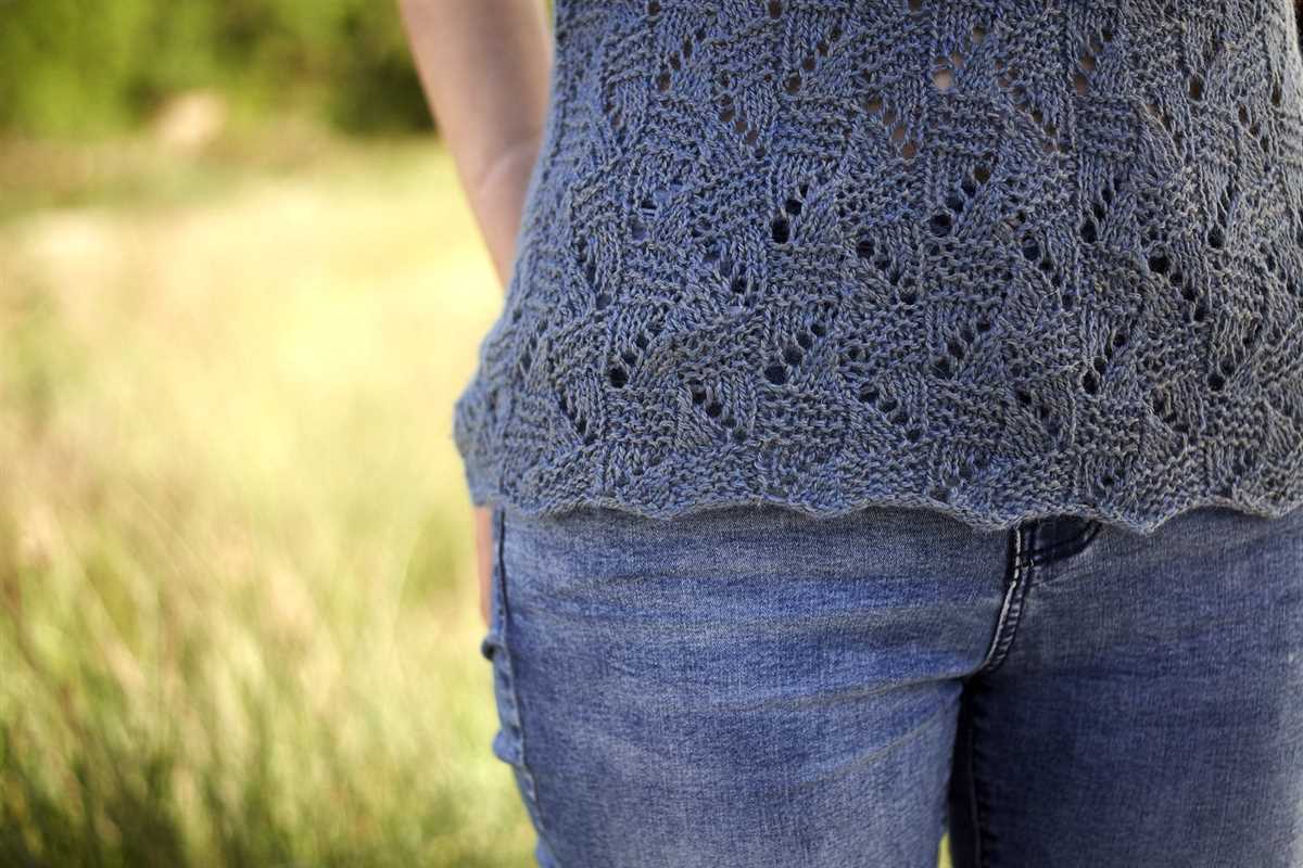 Knitting top pattern free