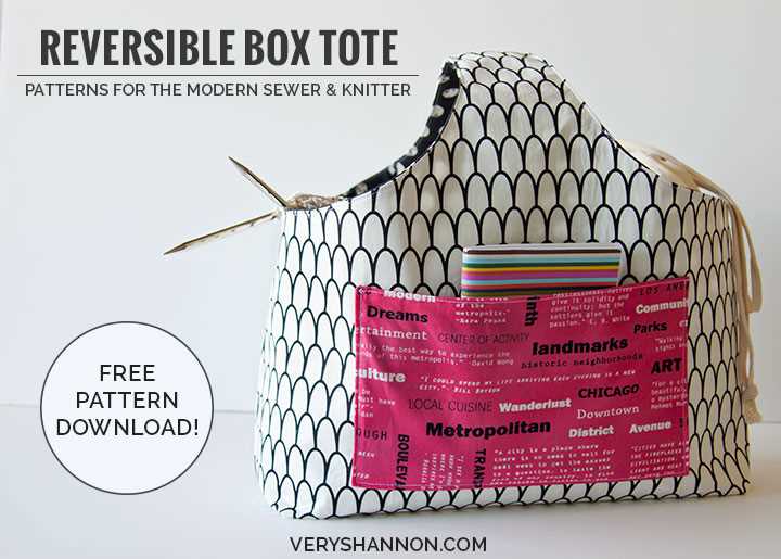 Knitting bag patterns beginners