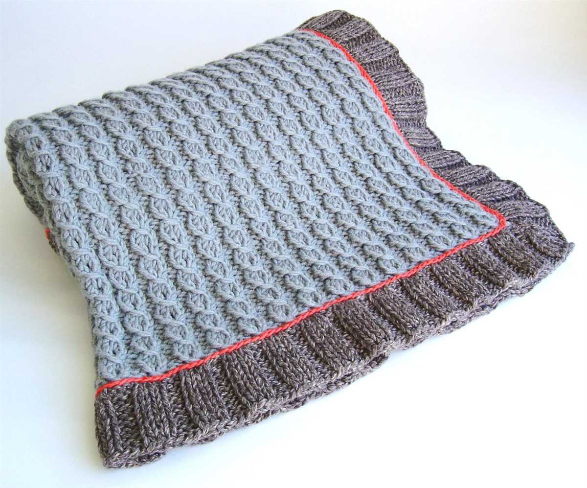 Knitting blanket patterns for beginners free
