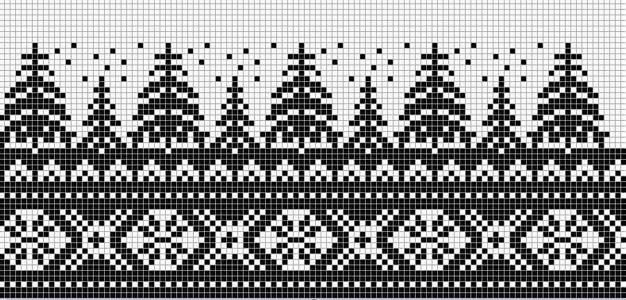 Knitting pattern design templates