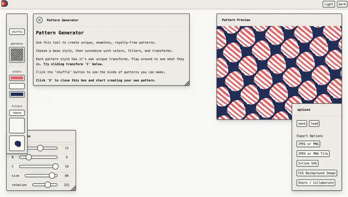 Knitting pattern generator online