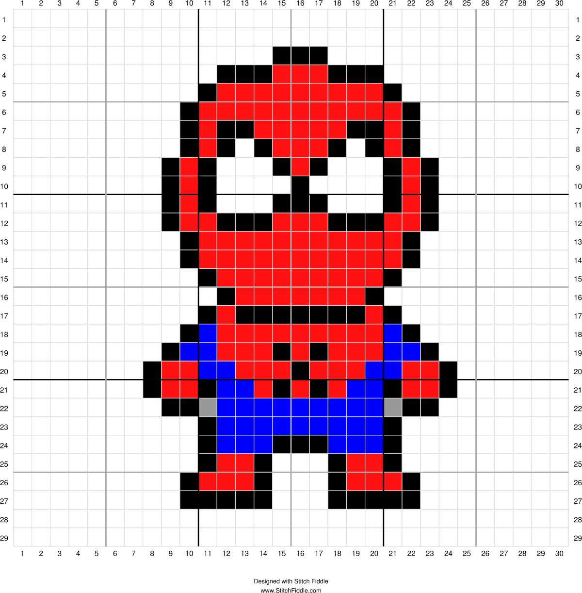 Knitting pattern graph maker