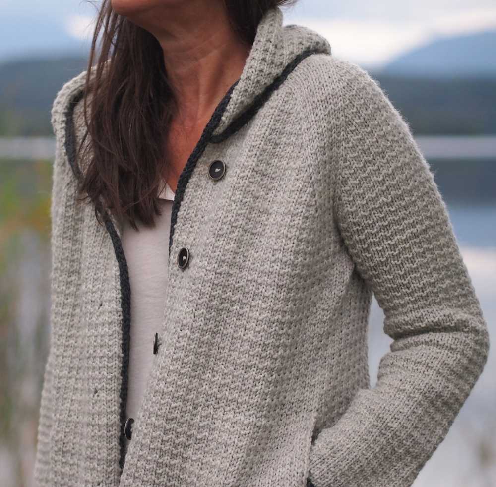 Knitting pattern jacket