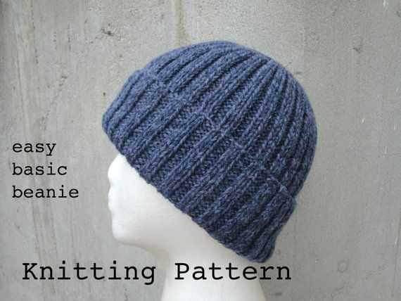Knitting patterns for beanies with straight needles