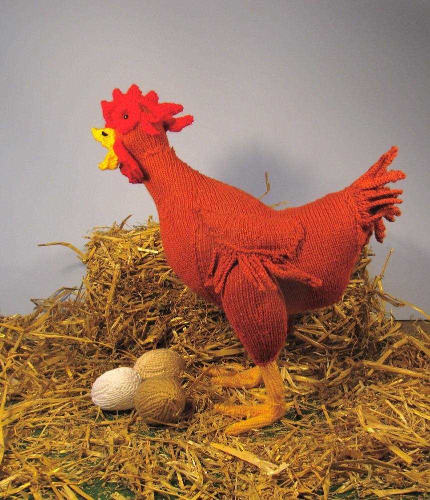 Knitting patterns for chickens