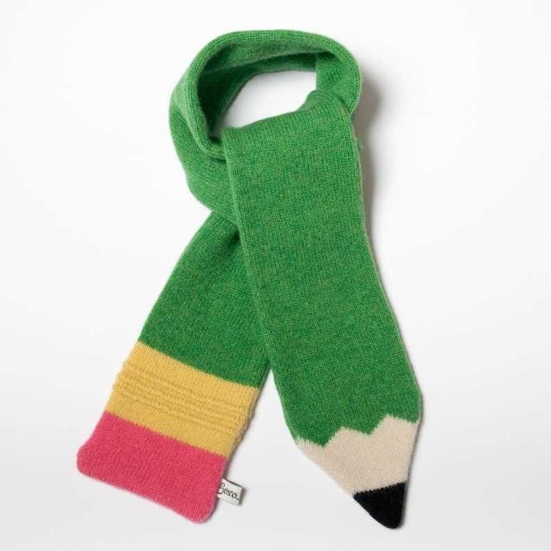 Knitting patterns for childrens scarves