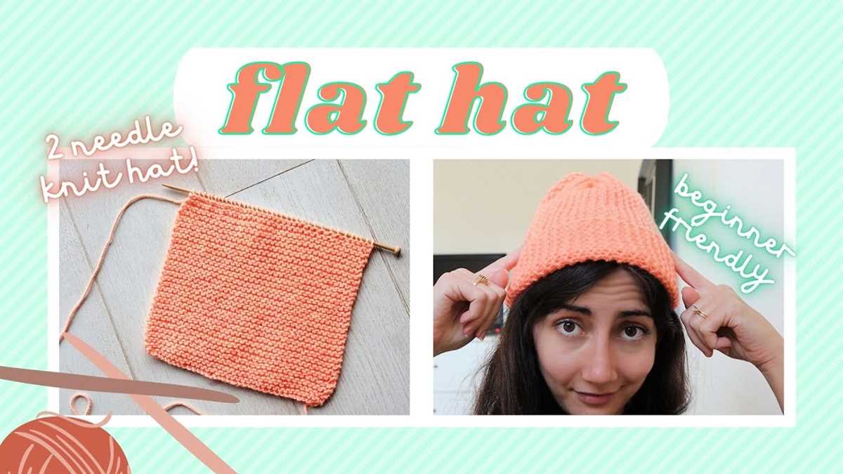 Knitting patterns for hats on straight needles