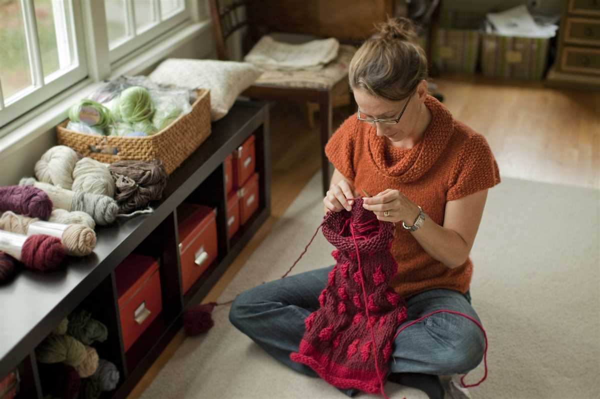 Knitting patterns for one ball of yarn